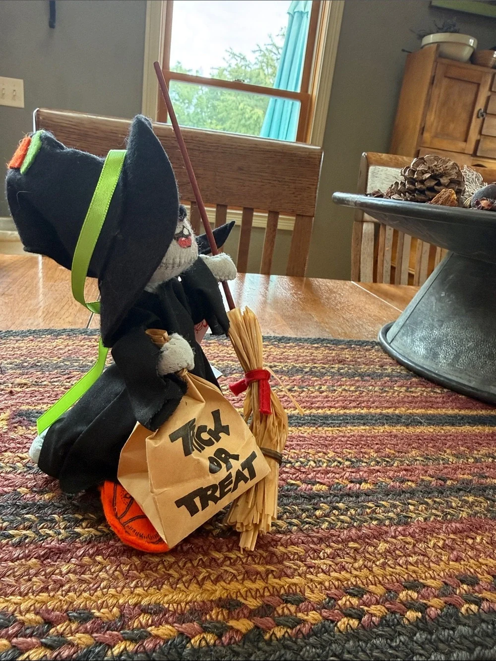 Vintage Witch Annalee Mouse Trick Or Treater
